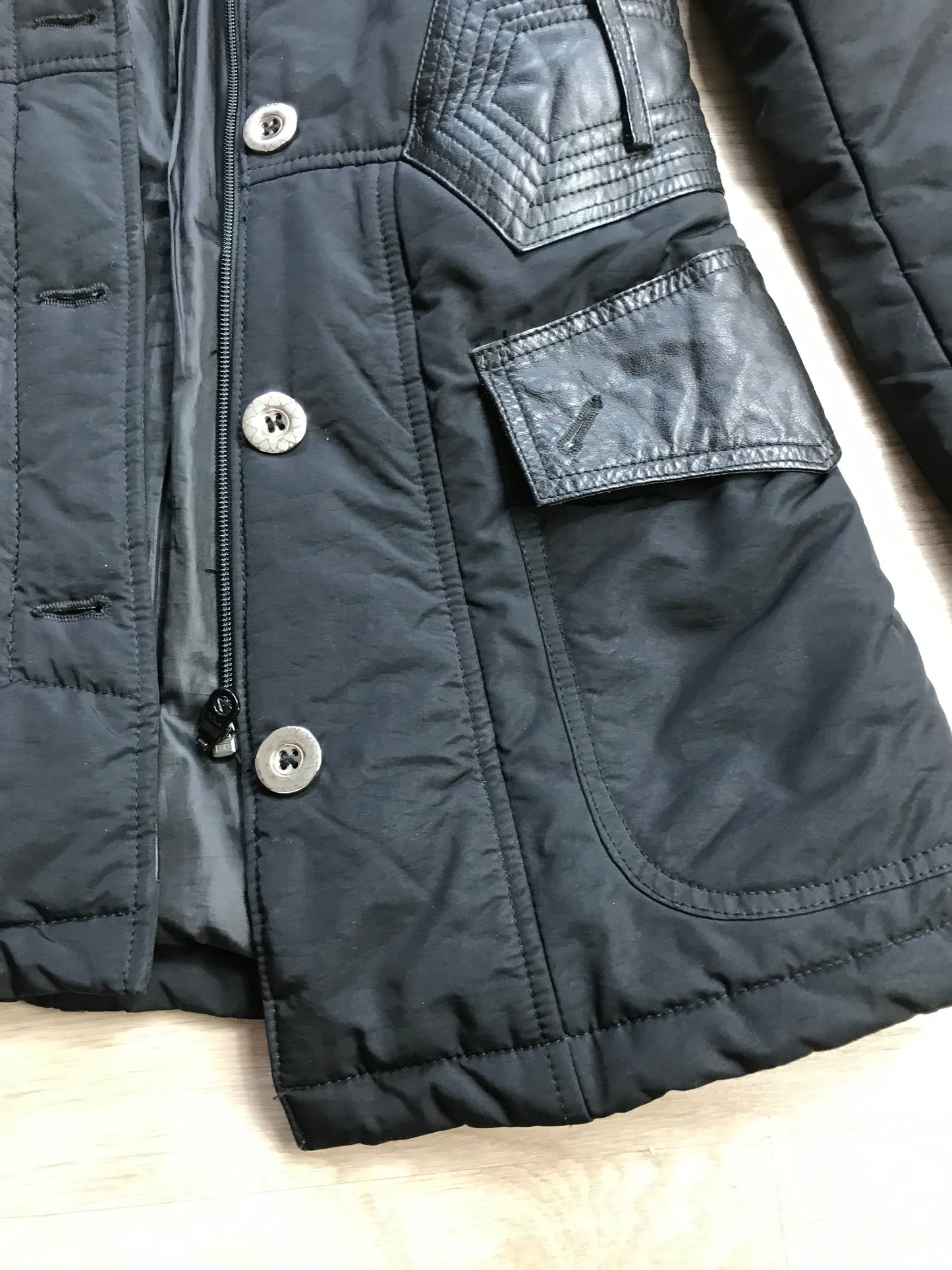 Jacke mit Echtfell