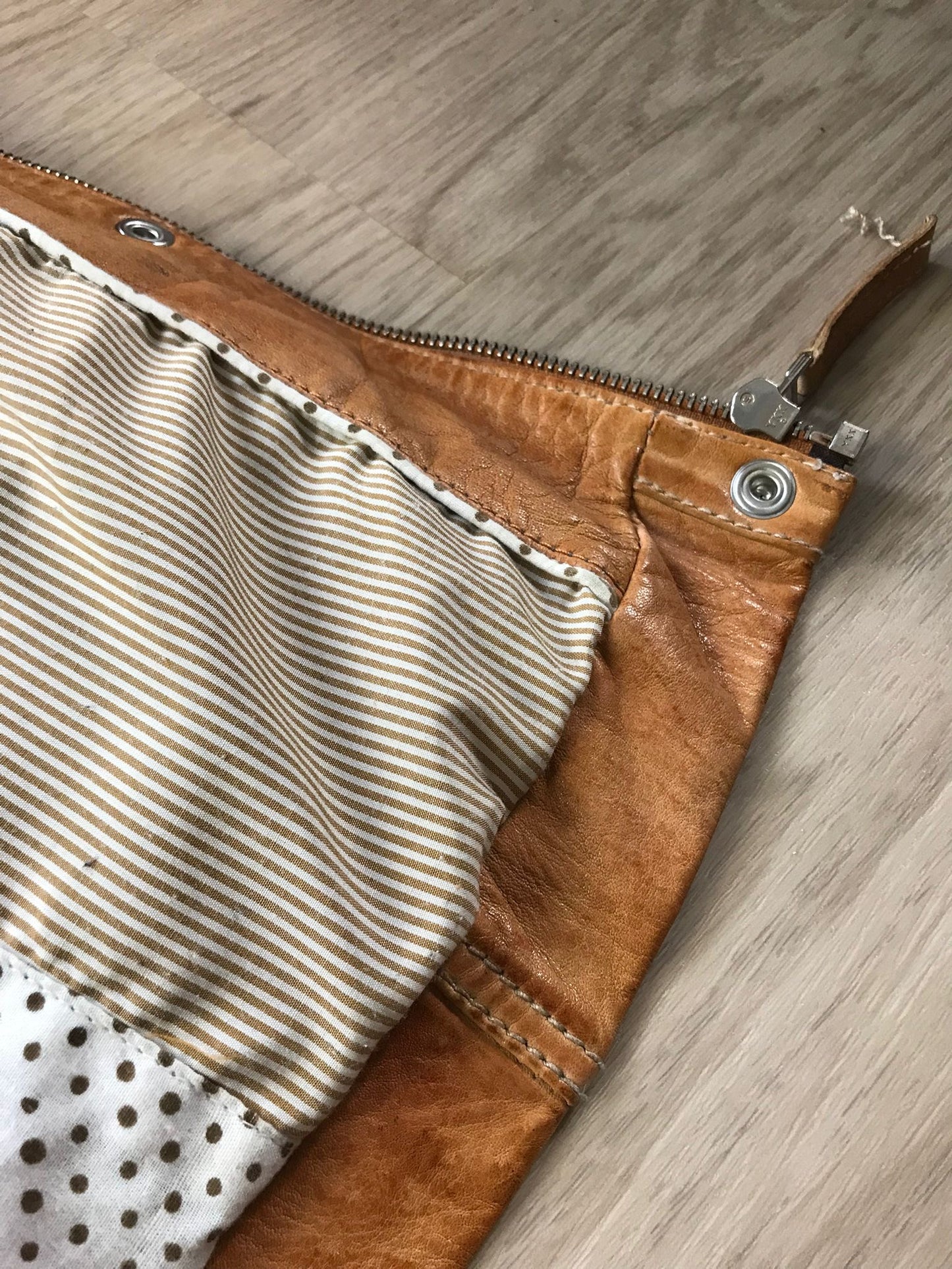 Lederjacke
