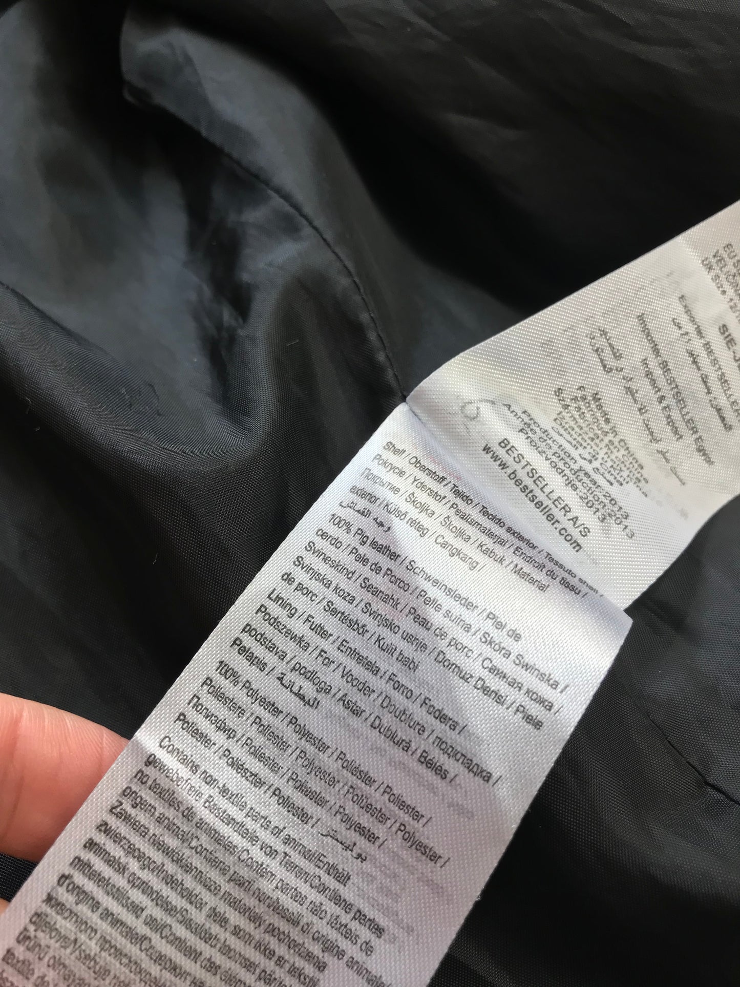 Lederjacke
