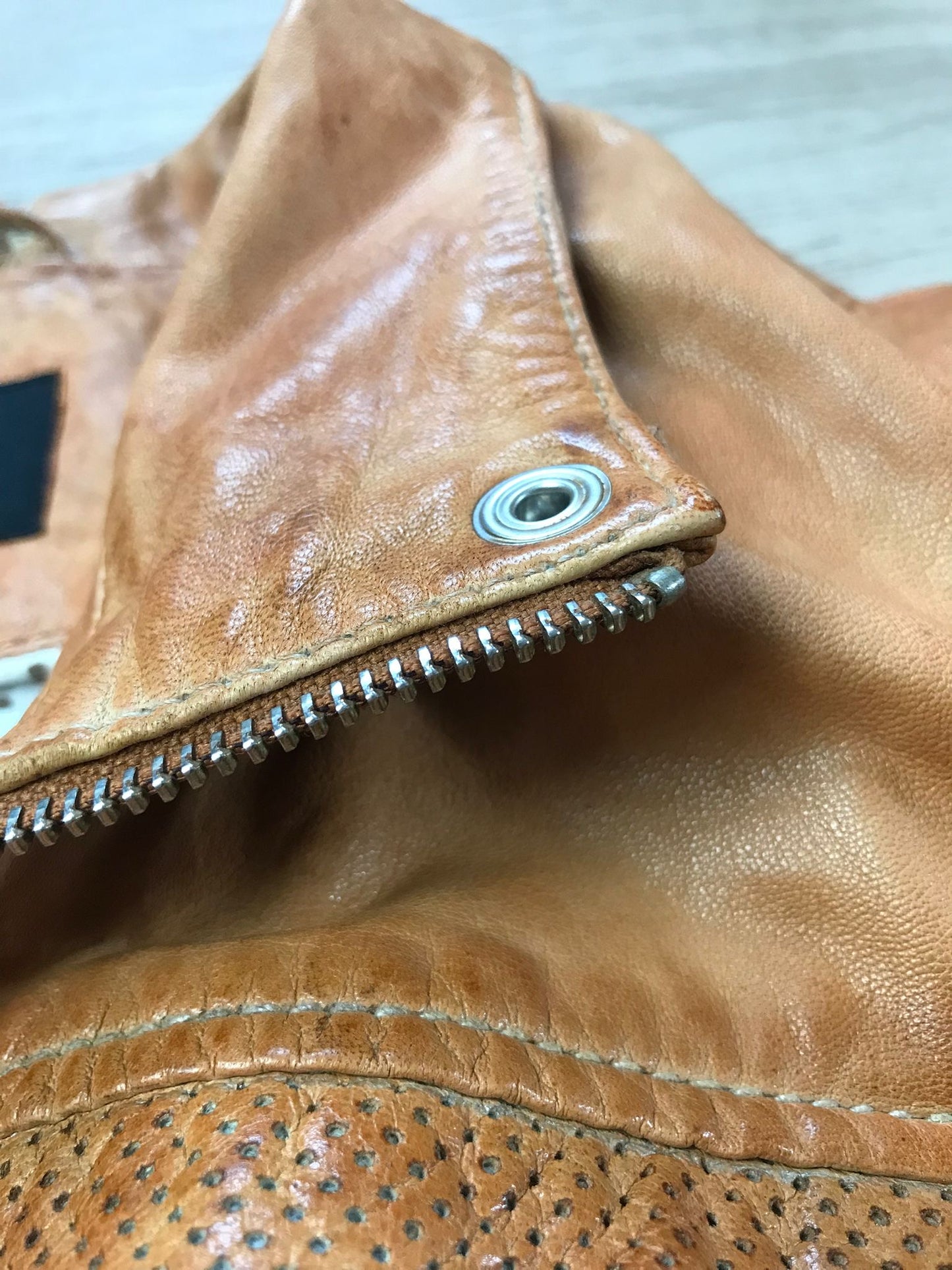 Lederjacke