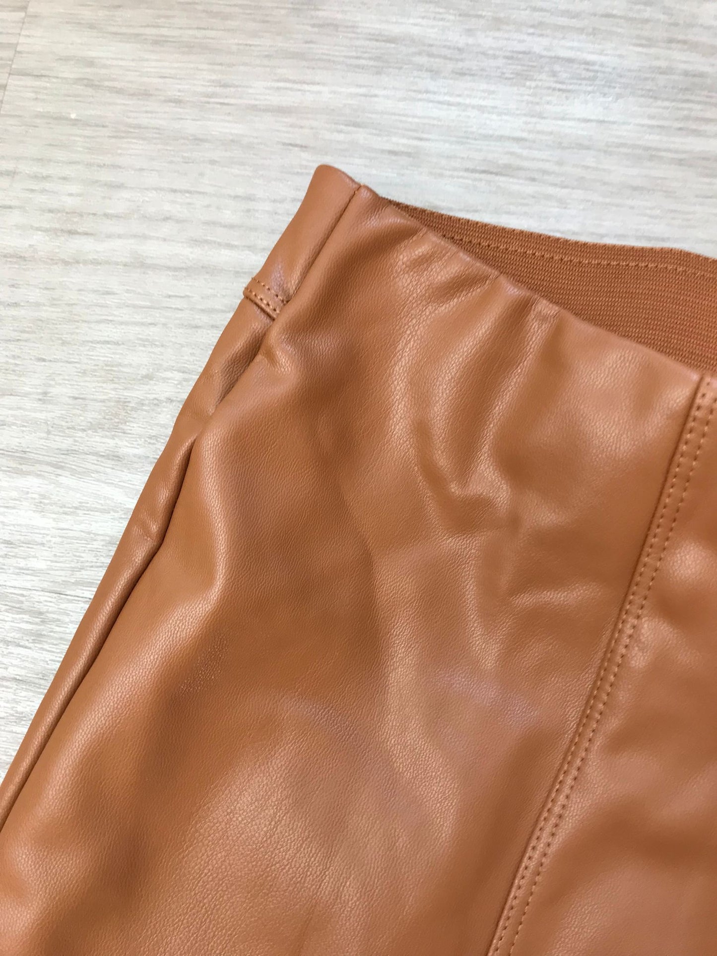 Lederleggings