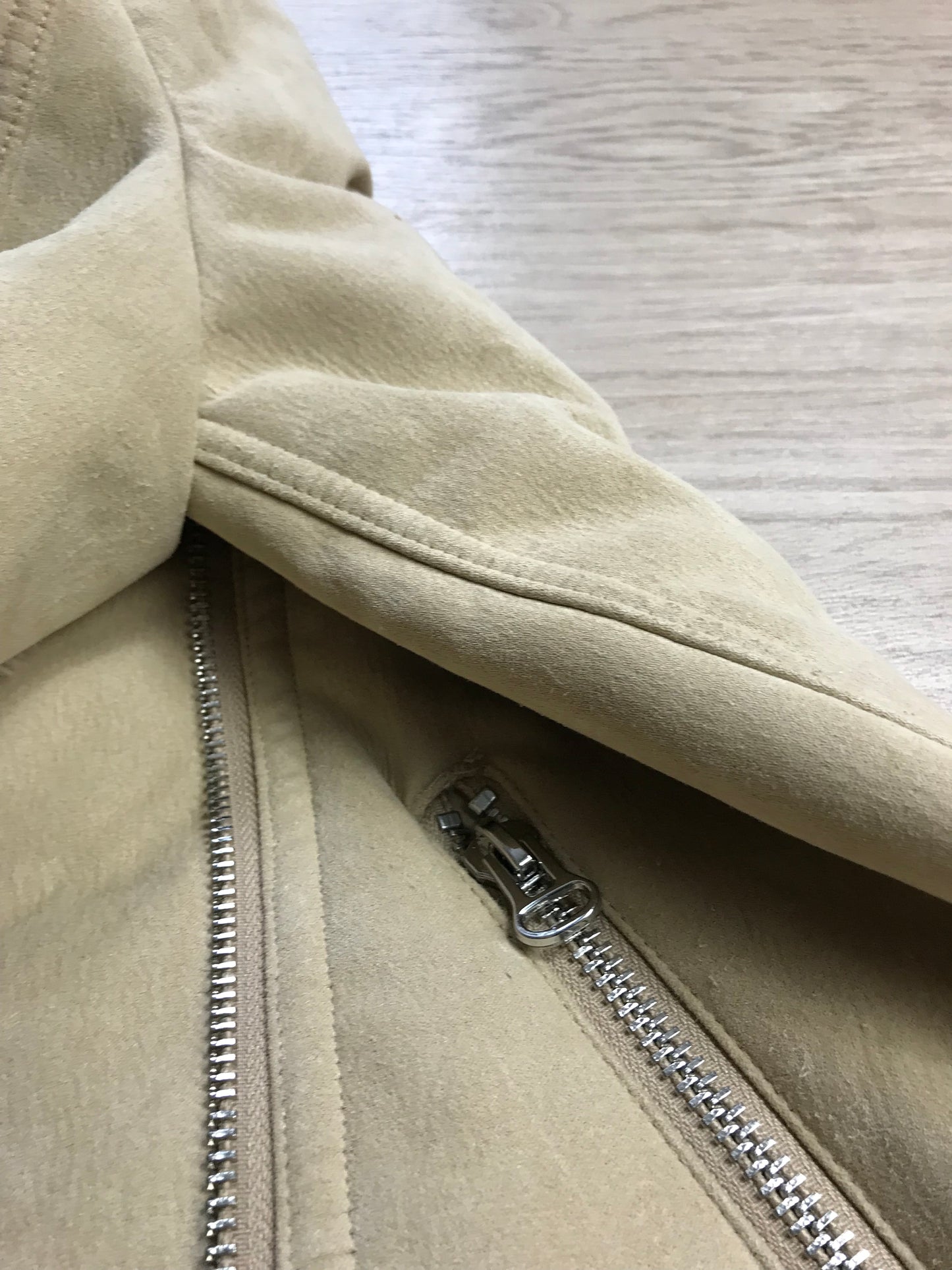 Leder Felljacke