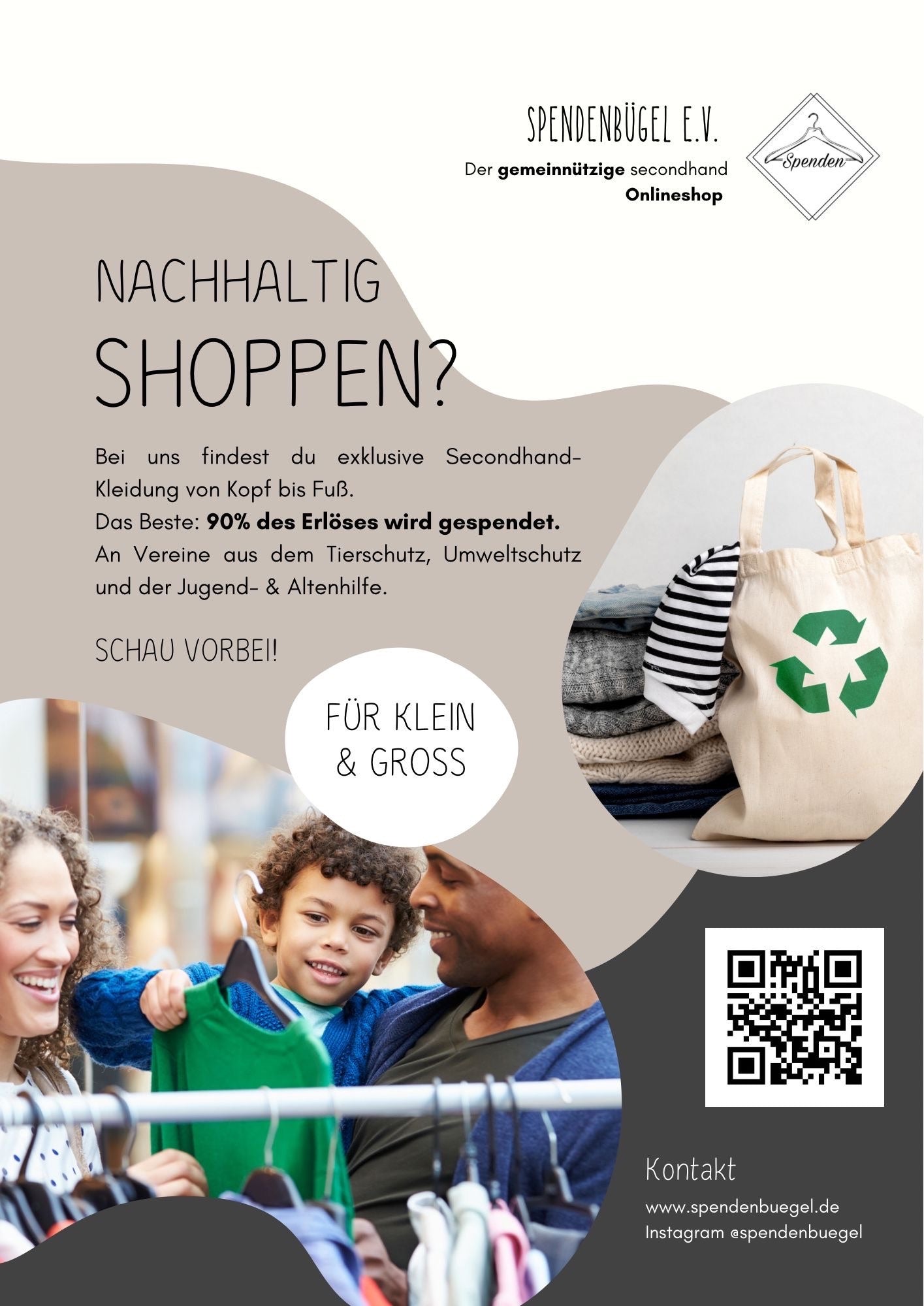 Bestelle Flyer - Helfe mit!