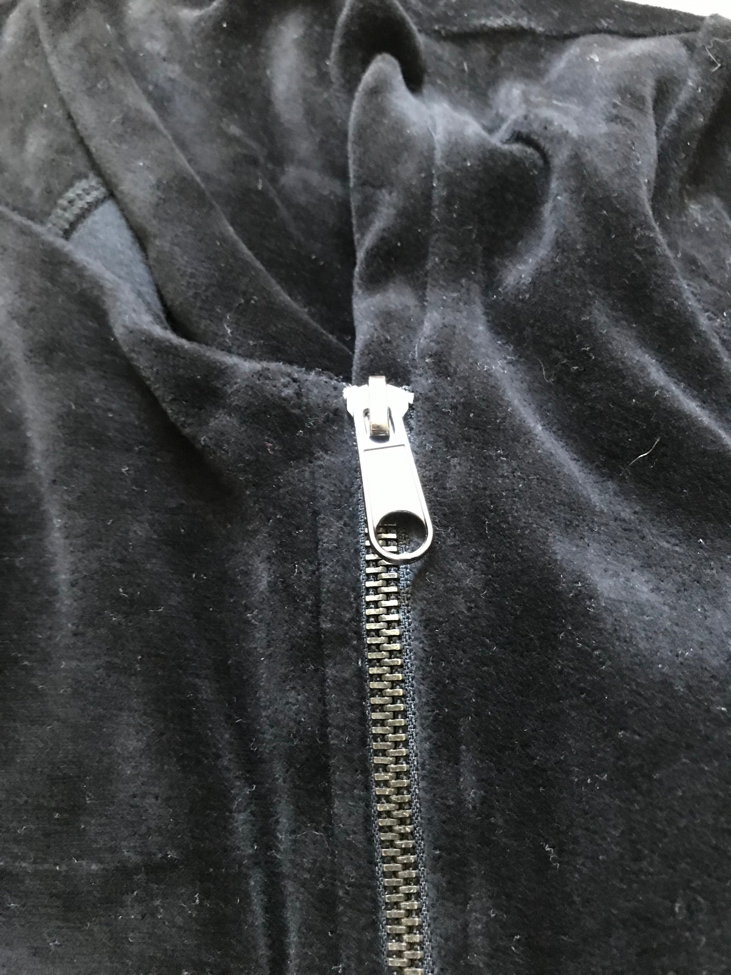 Samt Jacke
