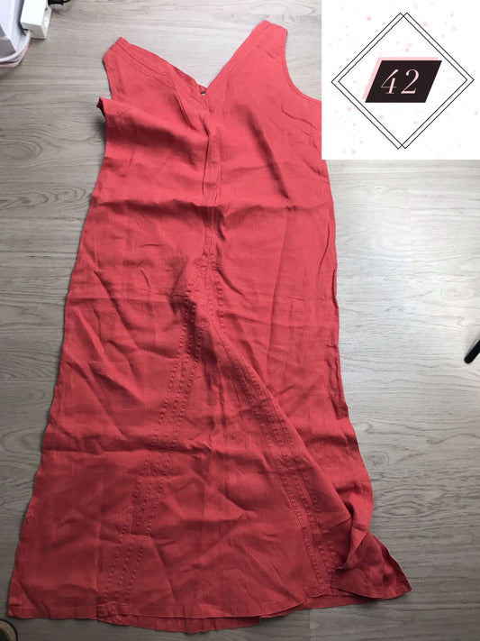 Kleid rot lang