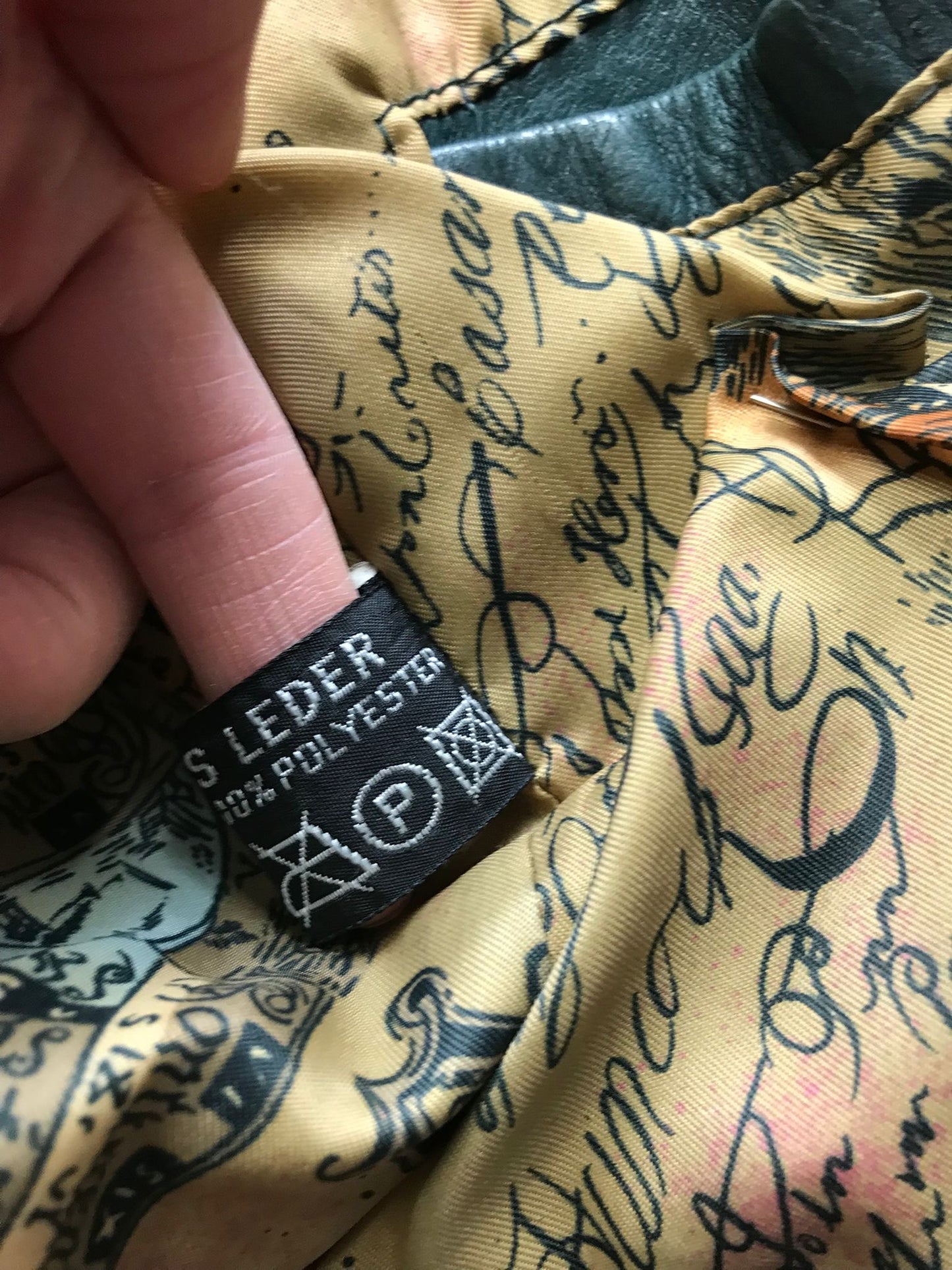 Lederjacke