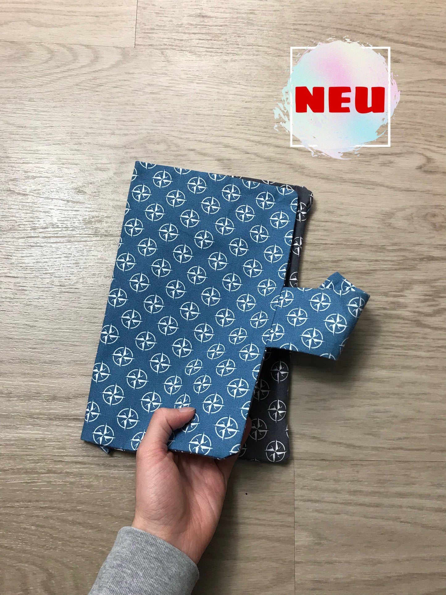 Handmade Wickeltasche