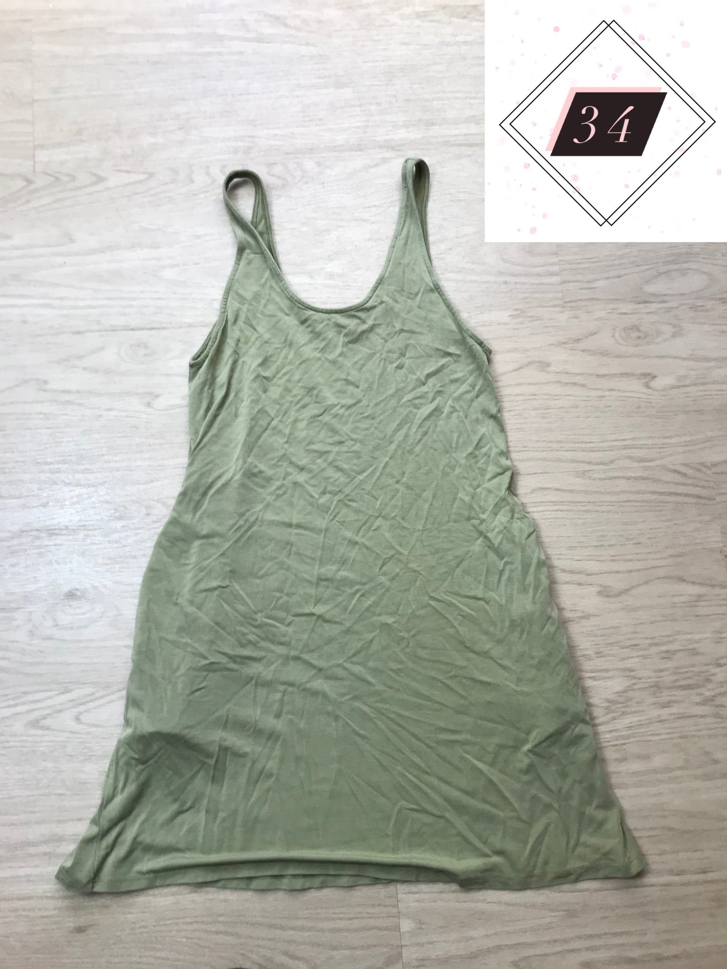 Kurzes Kleid langes top