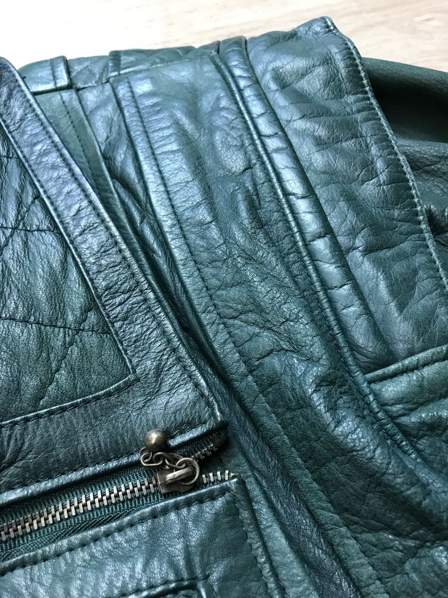Lederjacke