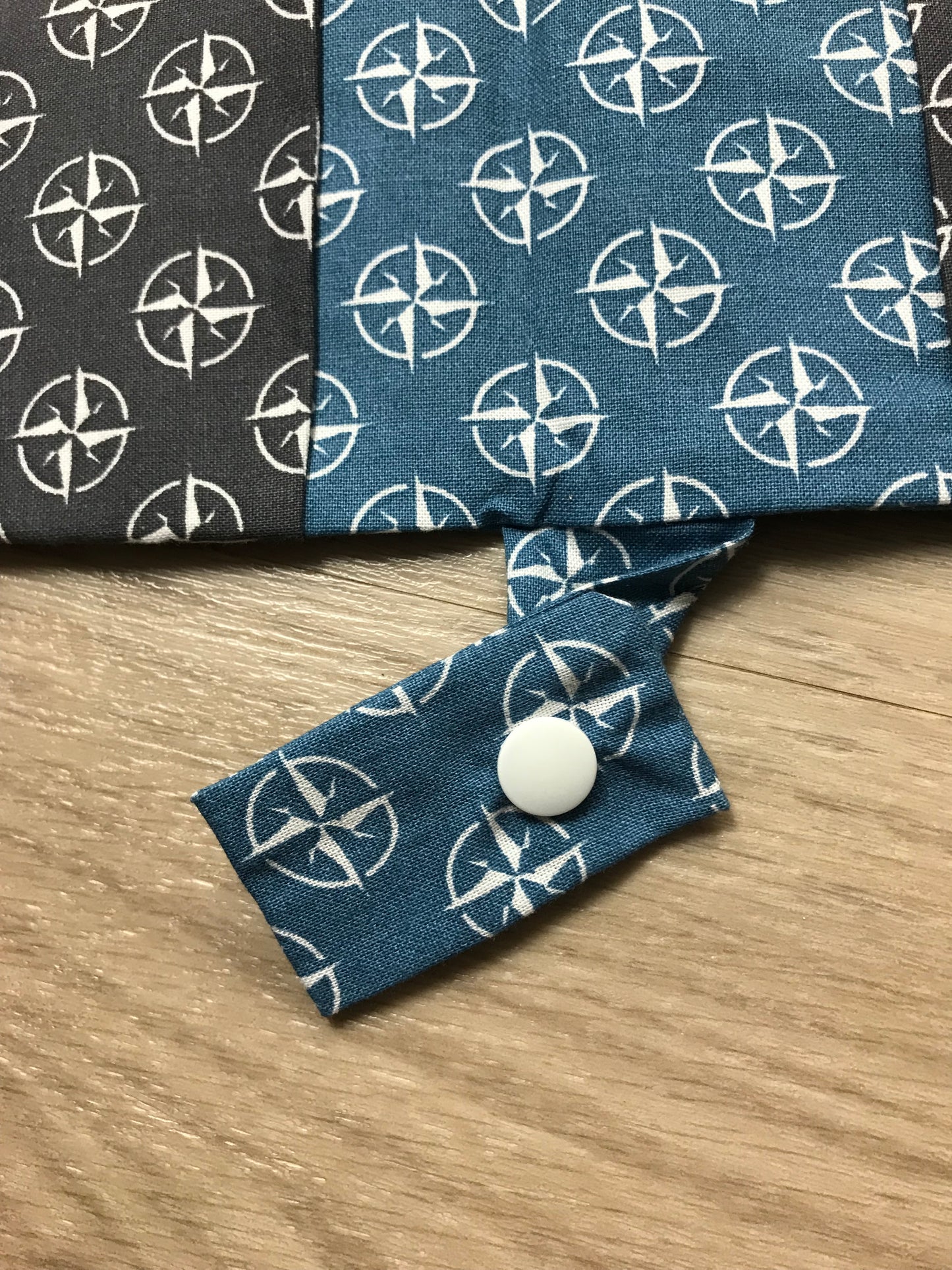Handmade Wickeltasche