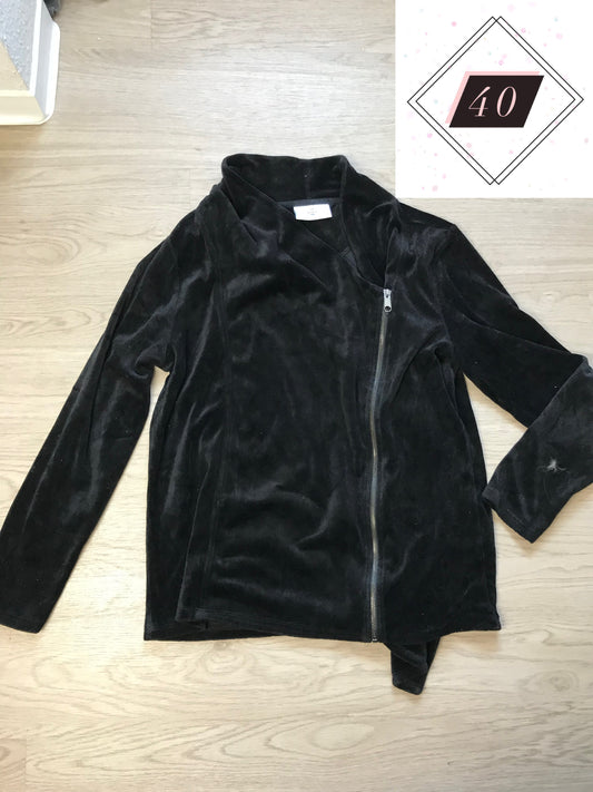 Samt Jacke