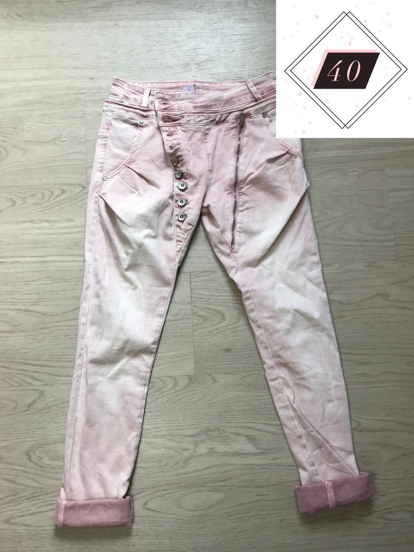 Jeans rosa