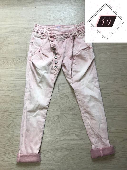 Jeans rosa