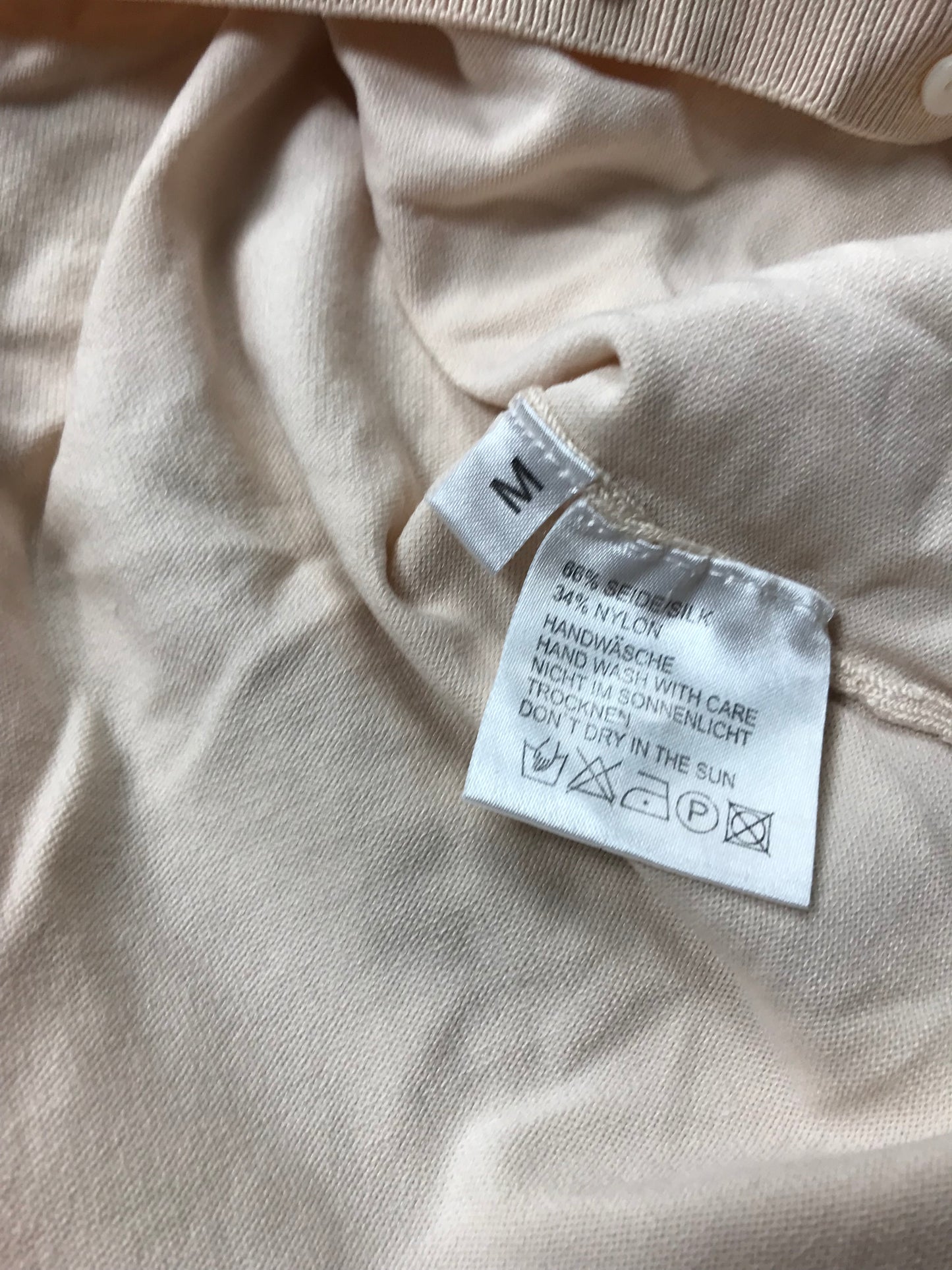 Strickjacke mit Seide