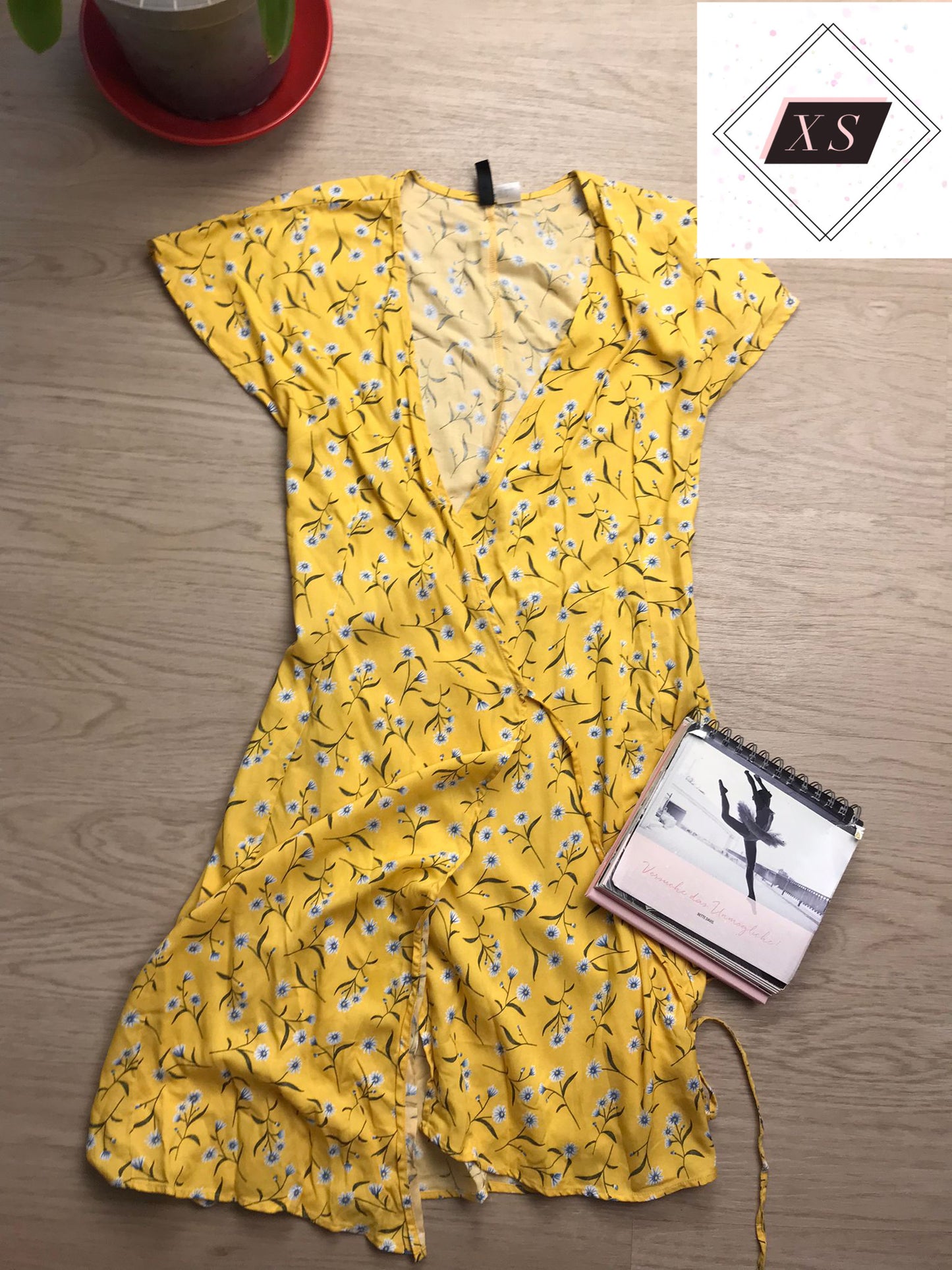 Kleid gelb sommerlich