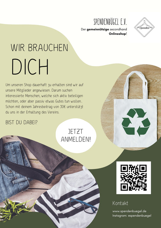 Bestelle Flyer - Helfe mit!