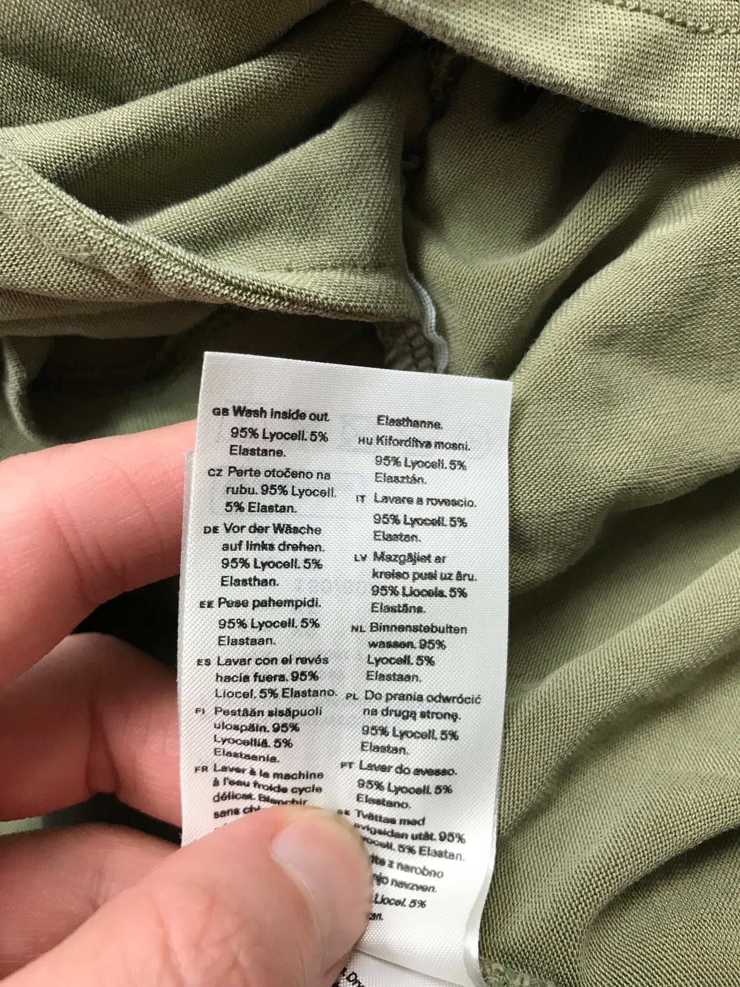Kurzes Kleid langes top